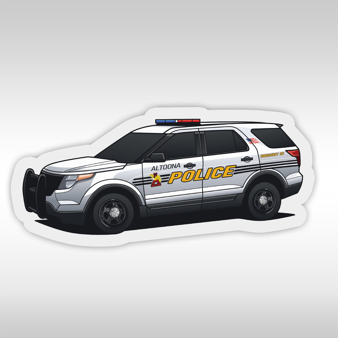 Altoona Police Department Stickers - Explorer- StickerPRO.com - Blacksheep Industries