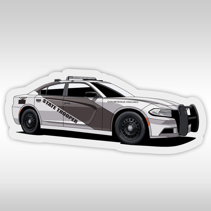 Arizona Highway Patrol Stickers -Charger - StickerPRO.com - Police Stickers 