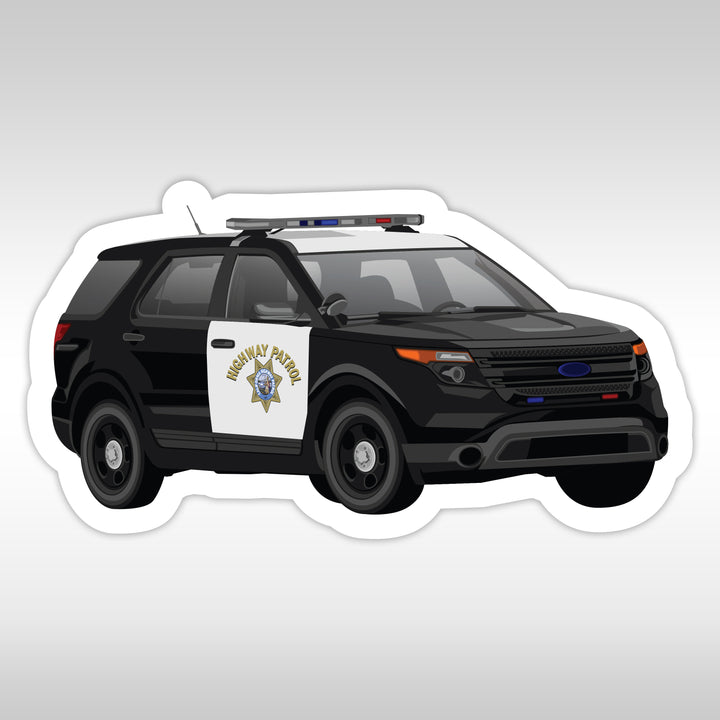 California Highway Patrol (CHP) Stickers- Law Enforcement Stickers-Police Stickers-StickerPRO.com