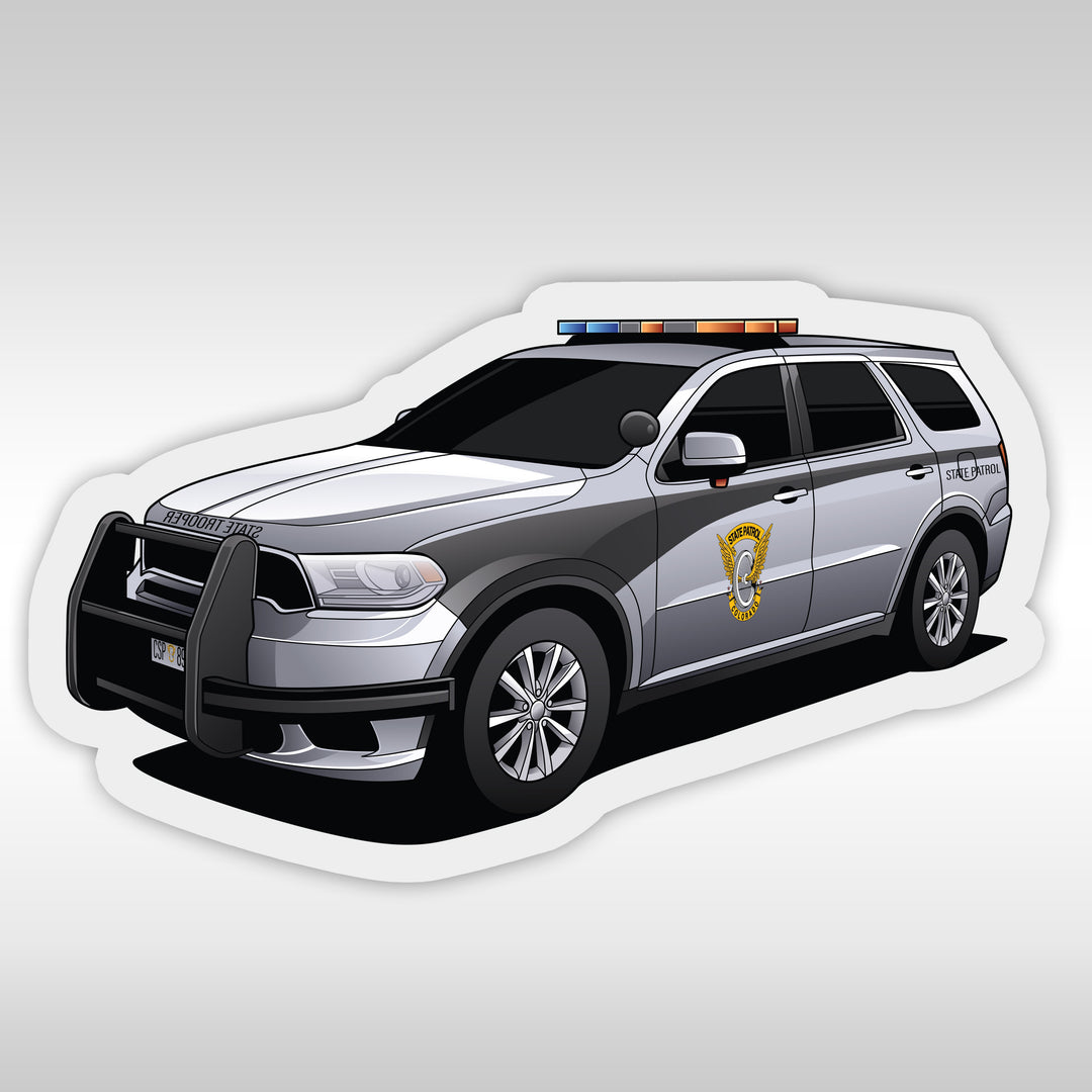 Colorado Sate Patrol Stickers - Durango - StickerPRO.com - Blacksheep Industries