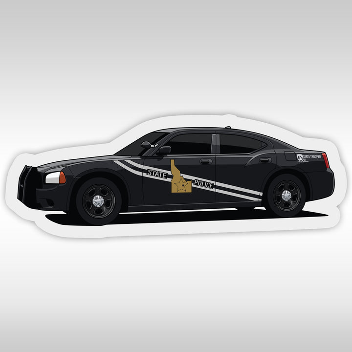 Idaho State Police Stickers - Charger