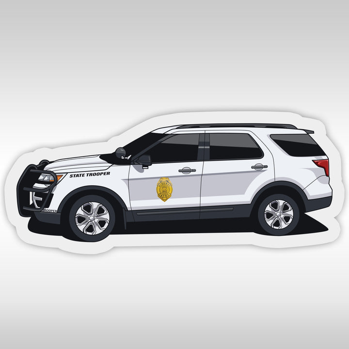 Kansas Highway Patrol Stickers- Explorer