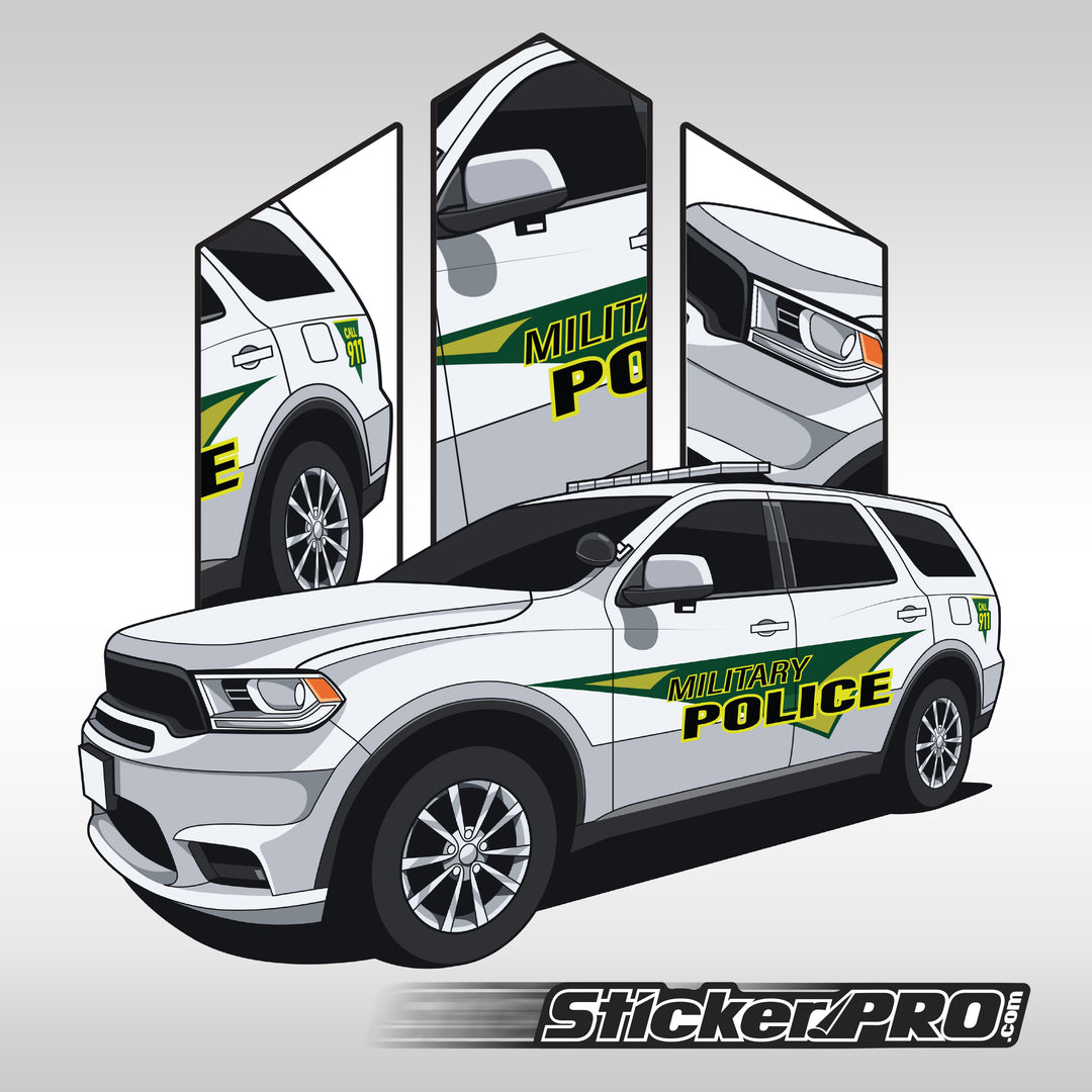 Military Police Stickers- Durango