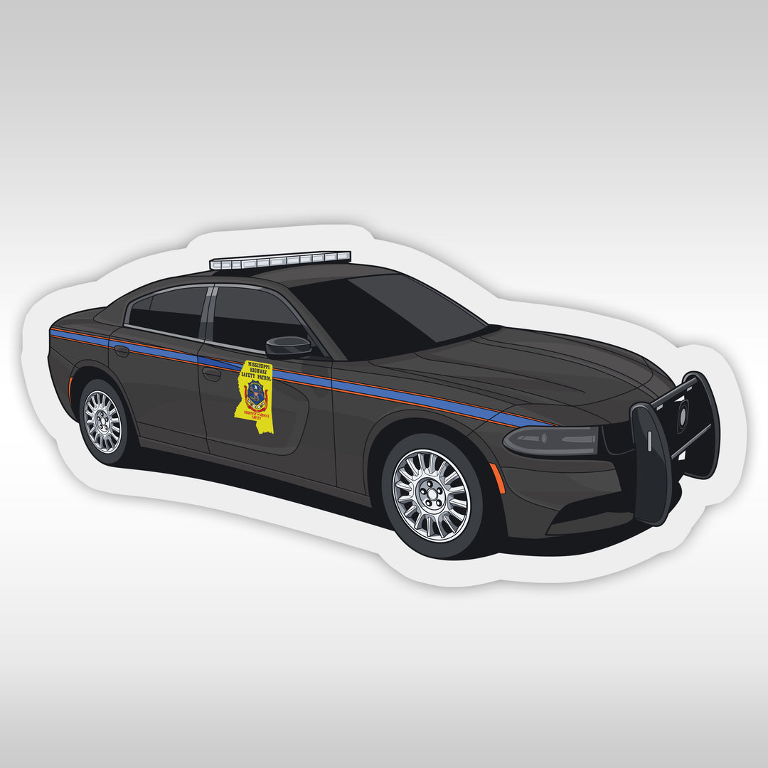 Mississippi Highway Patrol Stickers- Charger