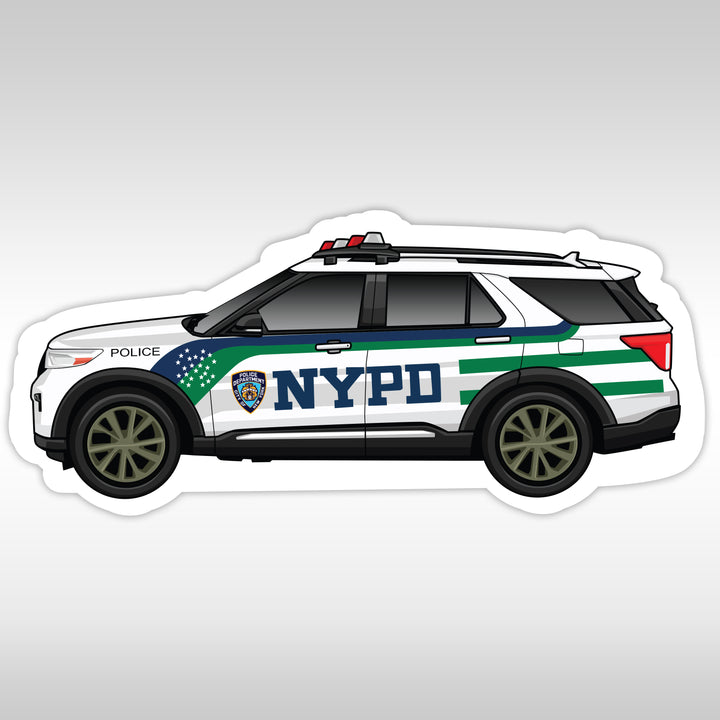 NYPD Explorer Stickers