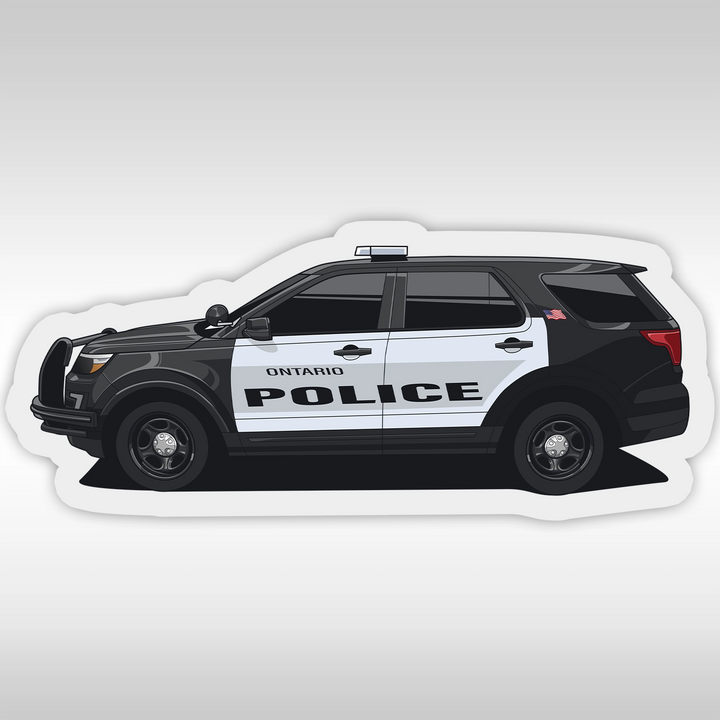 Ontario Police Department Stickers - Explorer