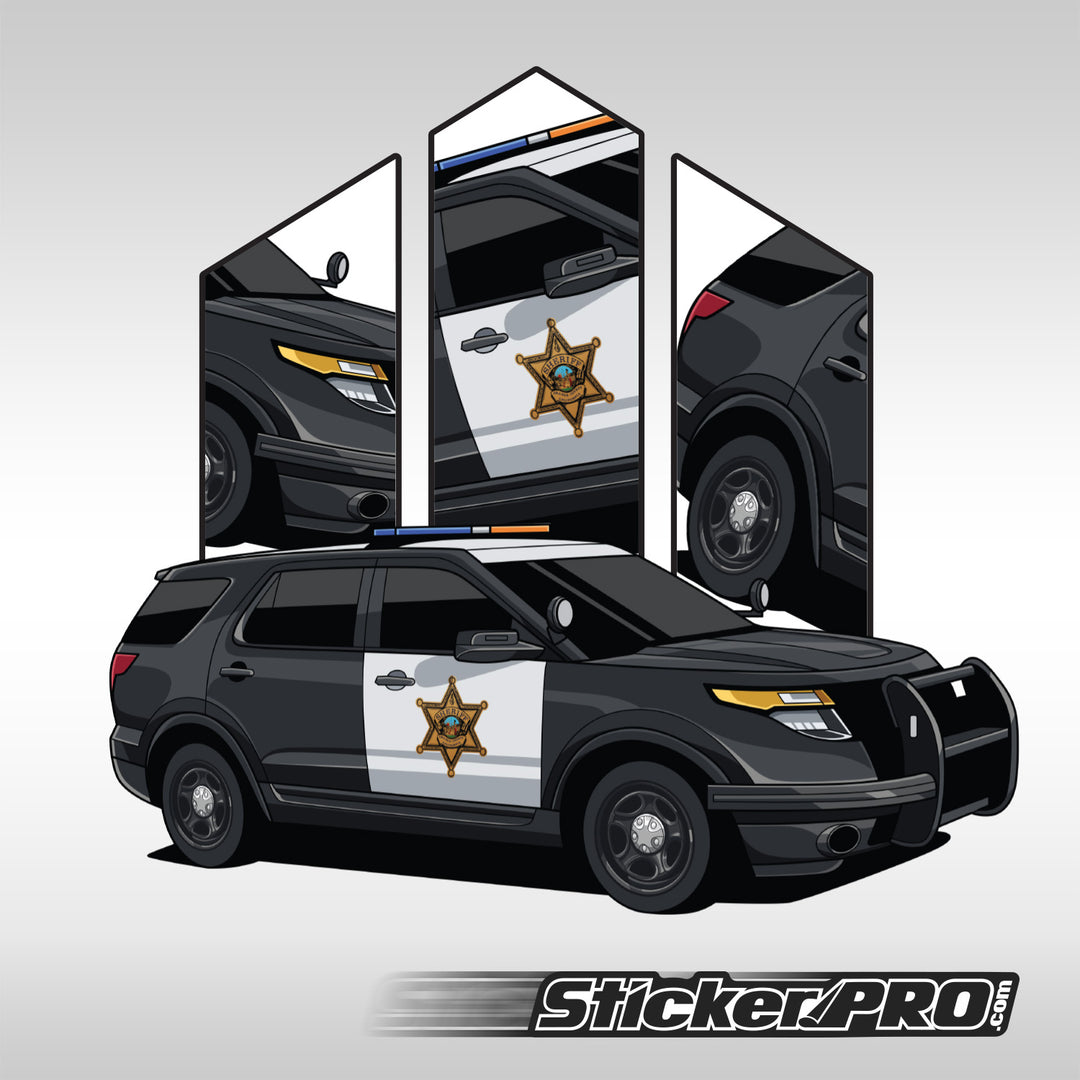 Orange County Sheriffs Department Stickers - StickerPRO.com - blacksheep industries stickers