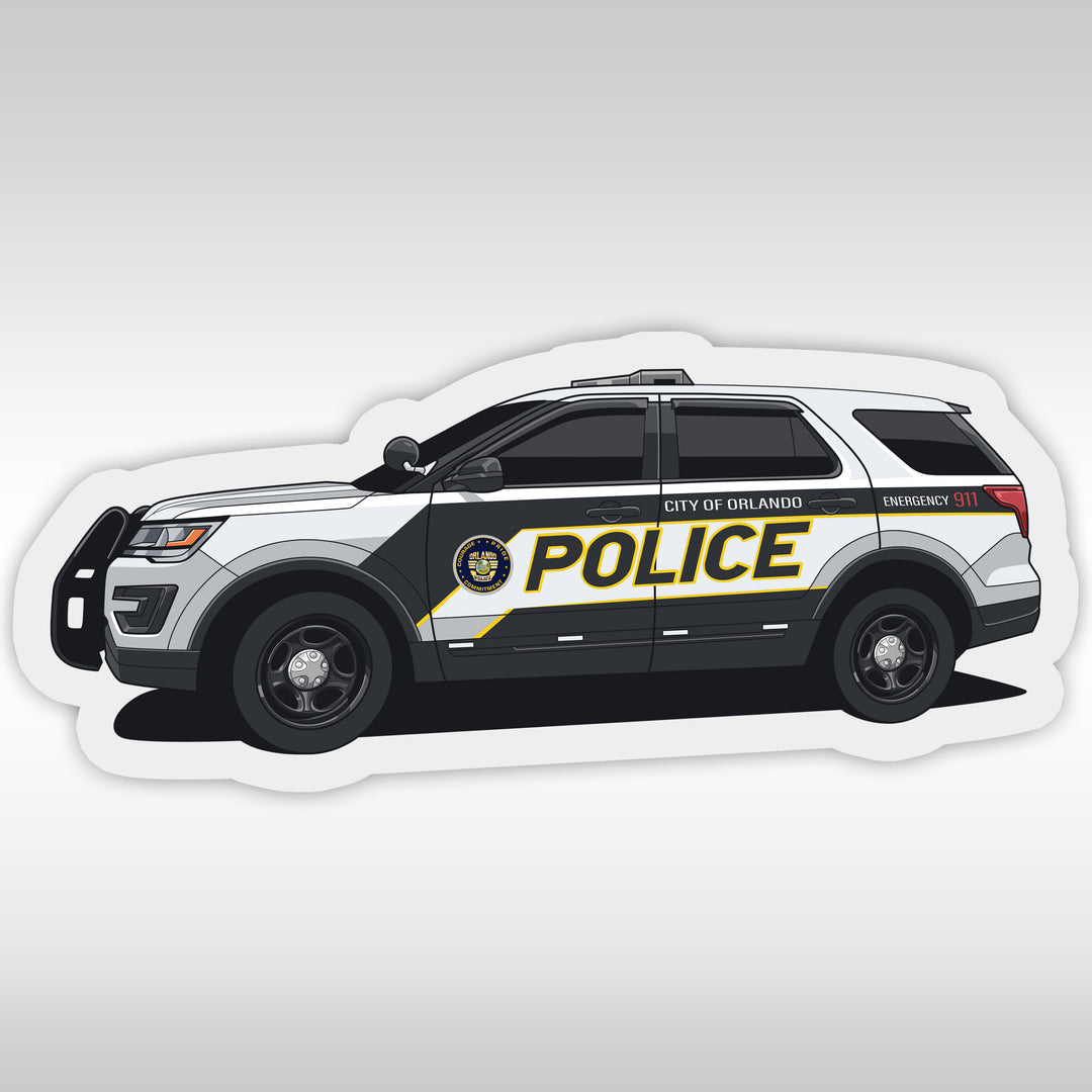 Orlando Police Department Stickers - Explorer- StickerPRO.com - Blacksheep Industries