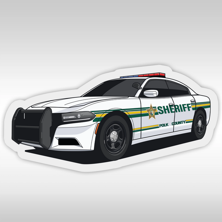 Polk County Sheriffs Office Stickers - Charger