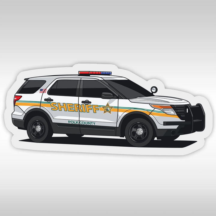 Polk County Sheriffs Office Stickers - Explorer