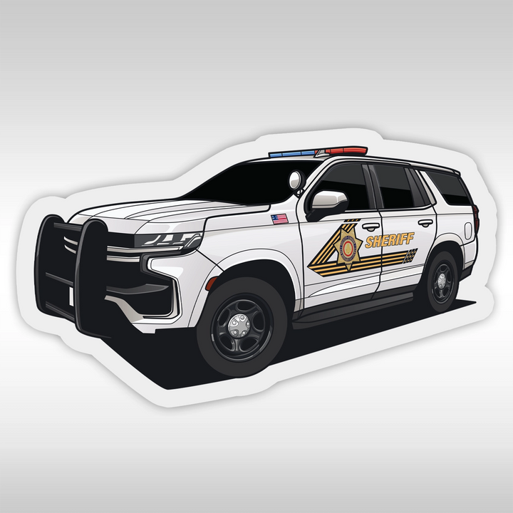 San Bernardino County Sheriff Stickers - Tahoe