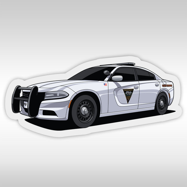 South Dakota Highway Patrol Stickers - Charger Stickers -Blacksheep Industries 