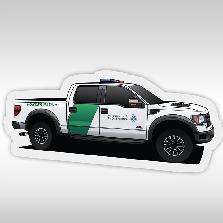 U.S. Customs and Border Protection Stickers-CBP - Raptor