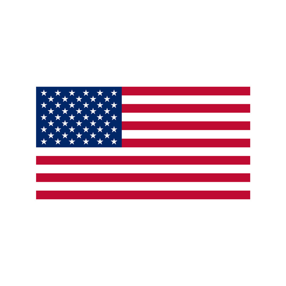 4" American Flag Sticker