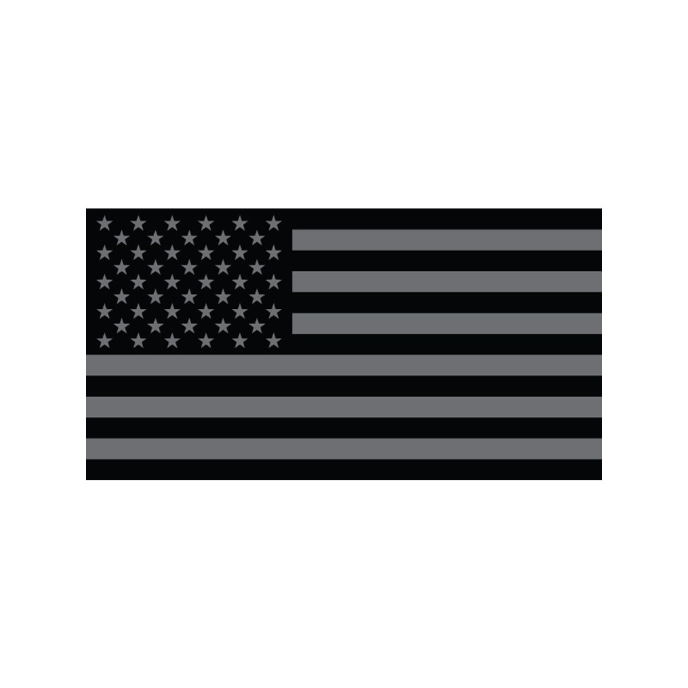 Blackout American Flag Sticker